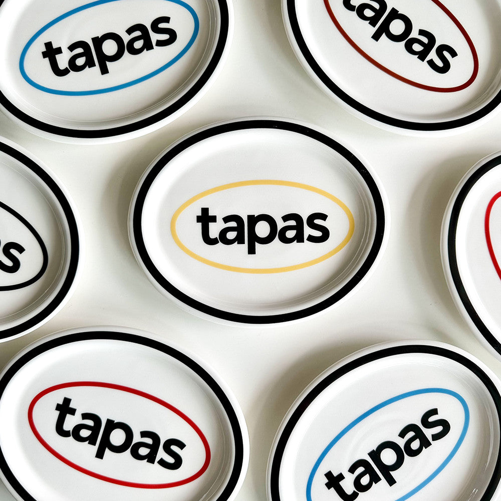 Assiette Tapas Ovale en Céramique
