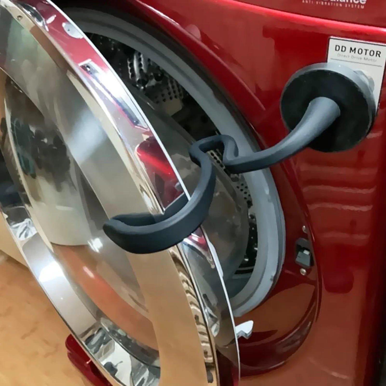 Support magnétique pour porte de lave-linge – aération et protection
