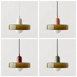 Lampe Nordic Bauhaus en Verre – Élégance rétro - Lumière contemporaine