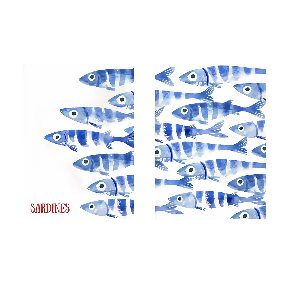 Toile Déco Rétro - Mes Sardines