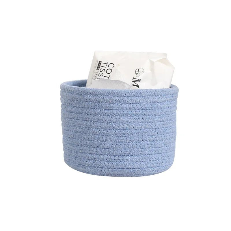 Panier de Rangement en Corde de Coton - Maison Fantine