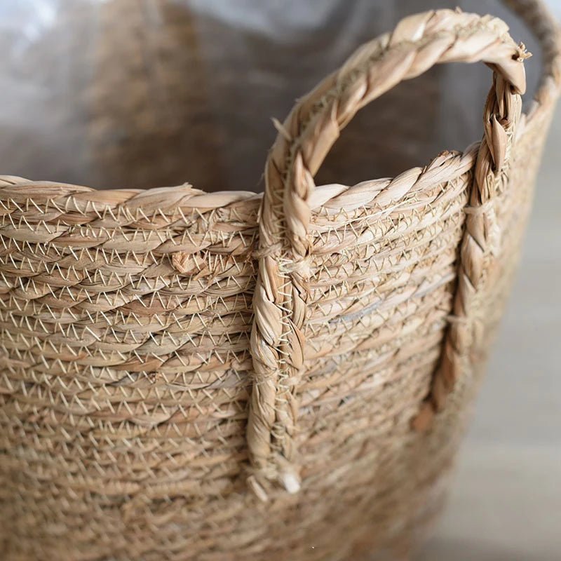 Panier en Paille Tressée - Maison Fantine