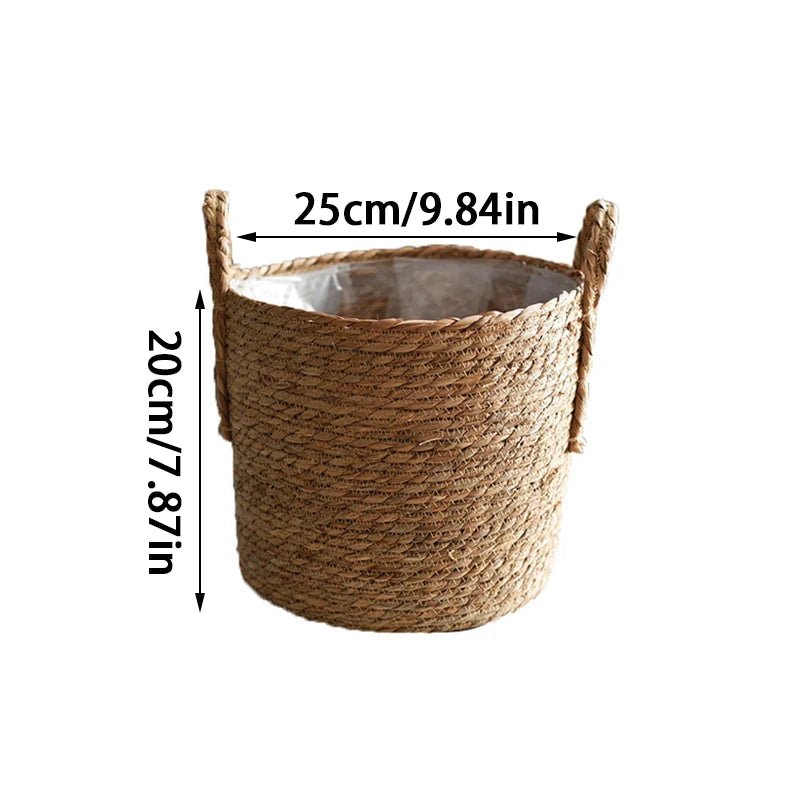 Panier en Paille Tressée - Maison Fantine